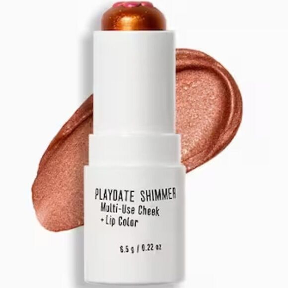 AF94 - Playdate Shimmer Multi-Use Cheek + Lip Color in Oopsy-Daisy - Picture 1 of 5